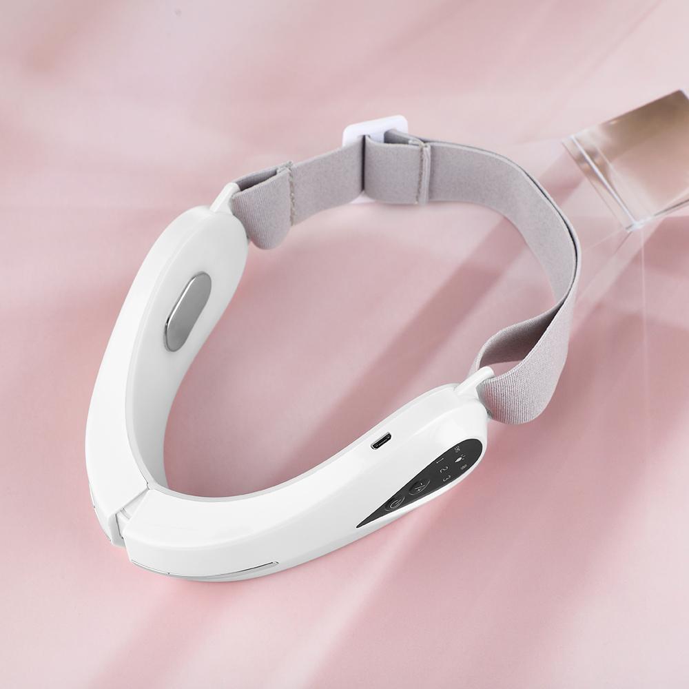 EMS Massage Mặt V-Line Nâng Đai Giảm Béo Rung Máy Massage Máy Ánh Sáng Đỏ Đèn LED Màu Xanh Dương Chăm Sóc Mặt Giảm đôi Cằm Dụng Cụ