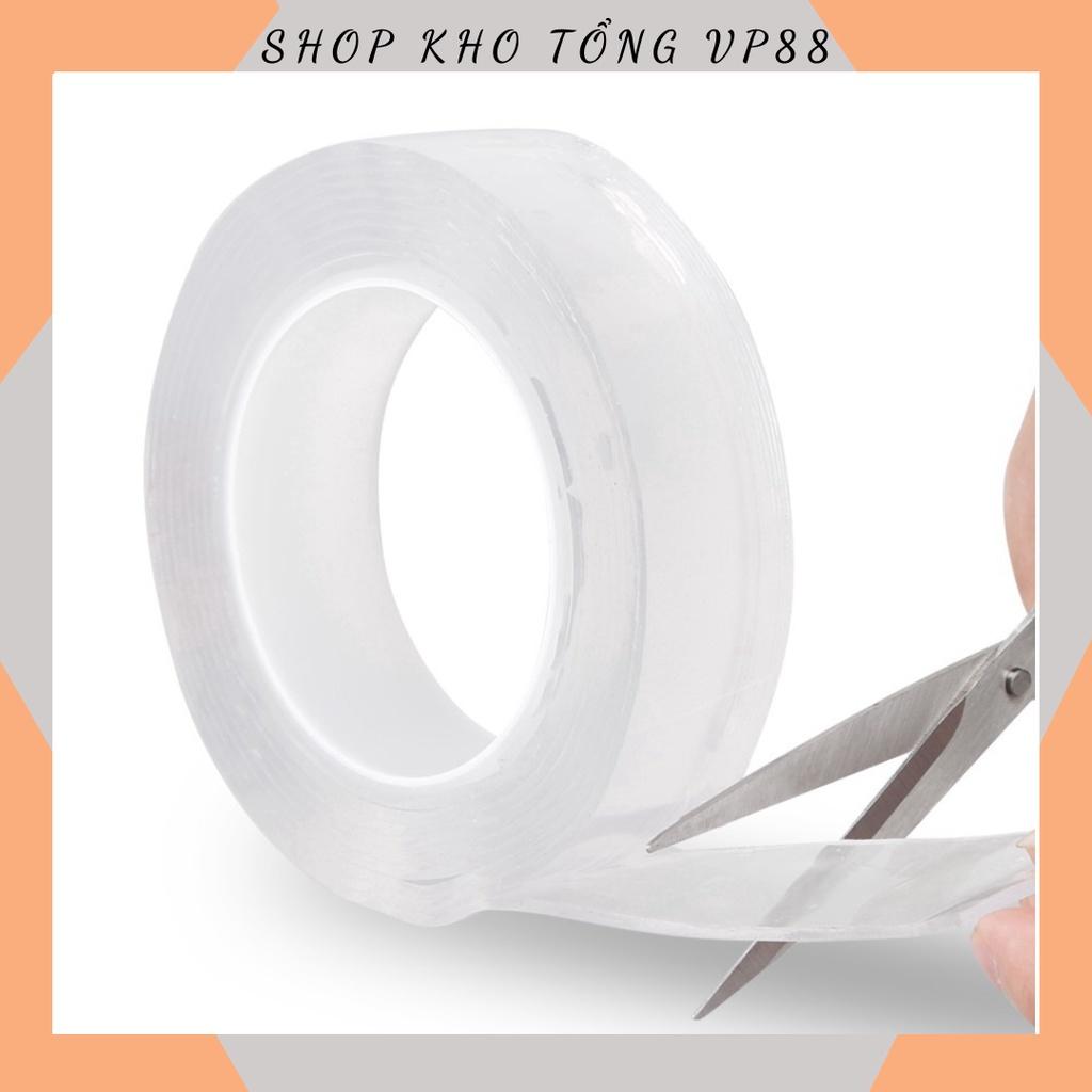 Băng Dính 2 Mặt Đa Năng Trong Suốt Siêu Dính Mọi Bề Mặt 88127