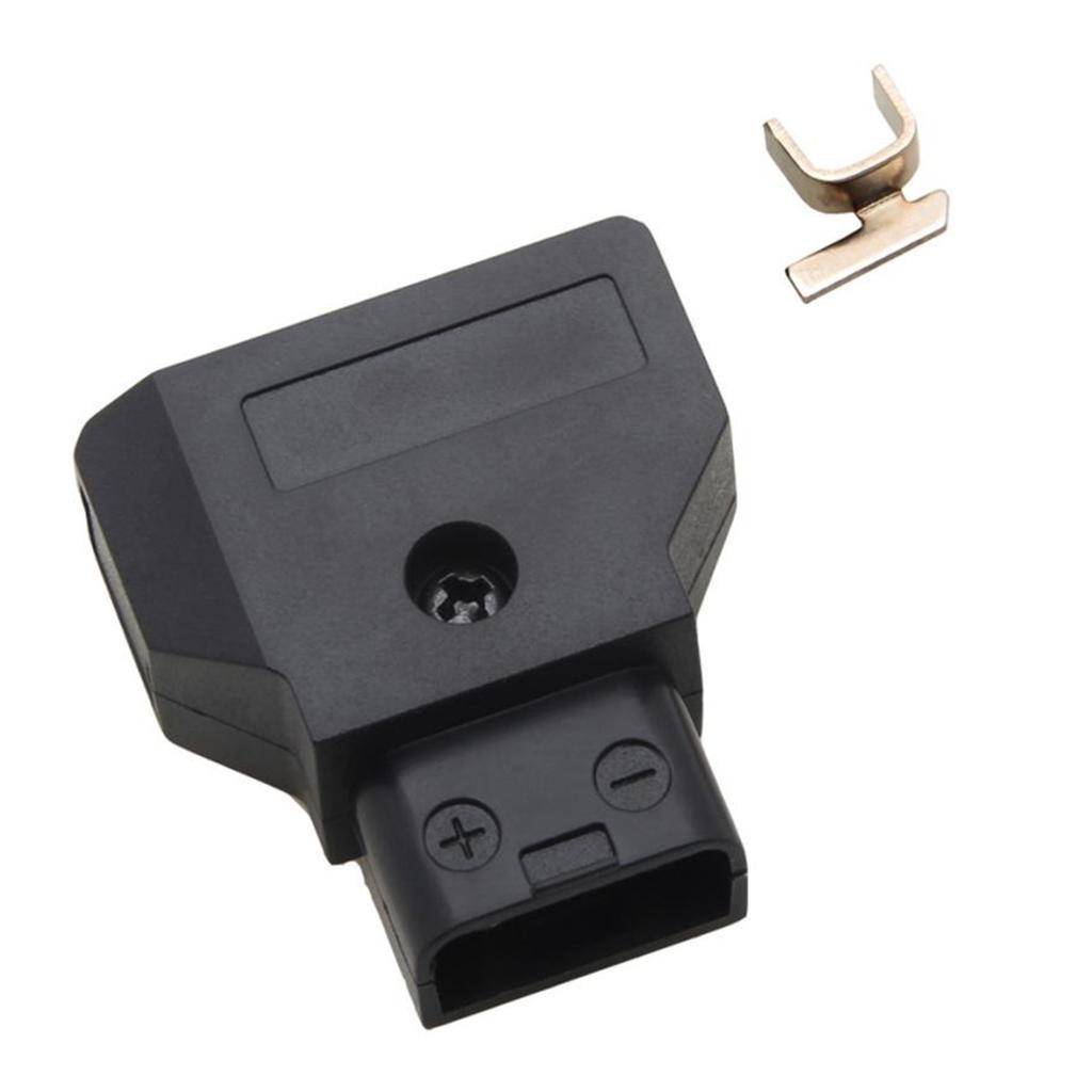 D-Tap 2 Pin Male Connector Plug for BMCC BMPC Camera DSLR Rig Power Cable