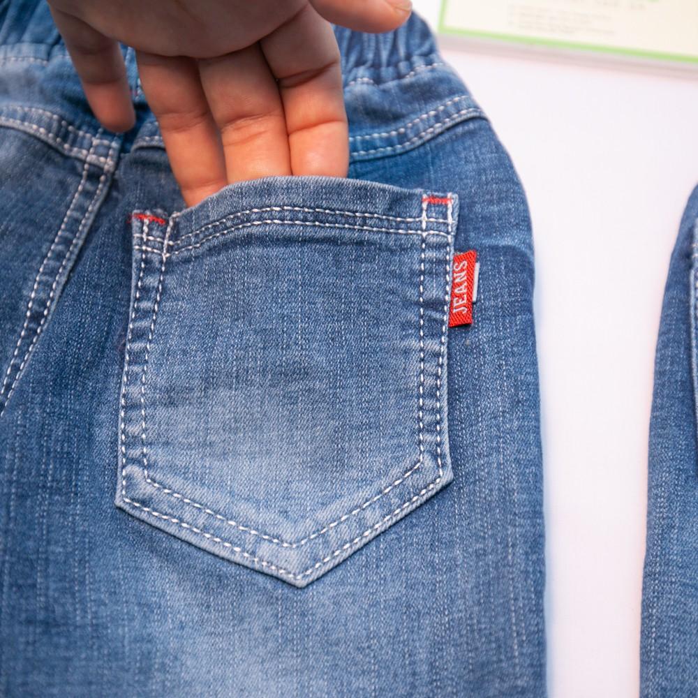 Quần jean dài bé trai  - 1T (8-9KG),Thêu fashion 59 tròn