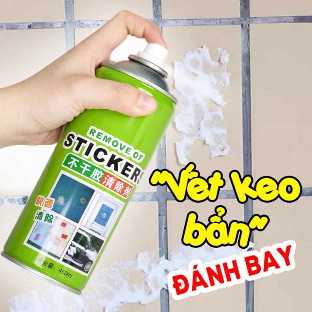 Chai vệ sinh 260ml sơn bám, băng keo trang trí nhà cửa, sticker trẻ con dán bừa bãi cho Gia đình - 250 ml