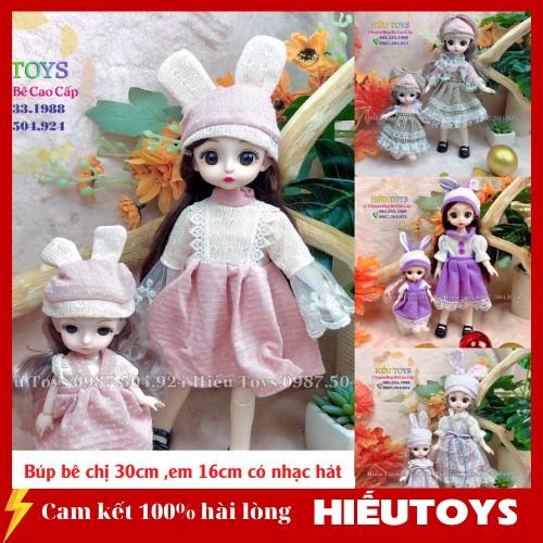 Búp Bê 30cm Có Khớp Có Nhạc Hát Vui Nhộn Hàng Cao Cấp Đồ Chơi Cho Bé Gái Giao Màu Ngẫu Nhiên