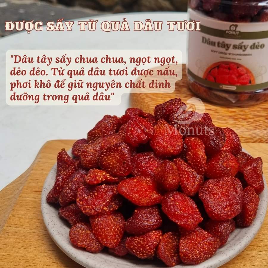 DÂU TÂY SẤY DẺO HỘP 500GR