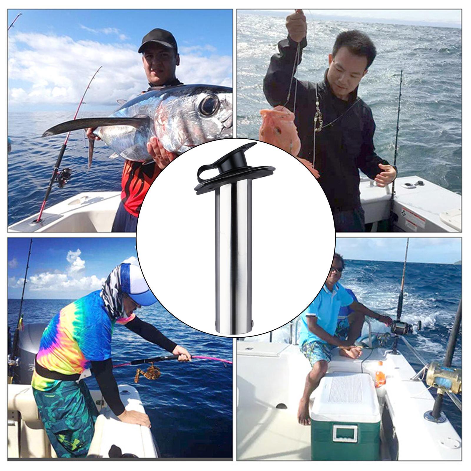 Rod Holder Stainless Steel Flush Mount Anticorrosion for Fish Boat Marine