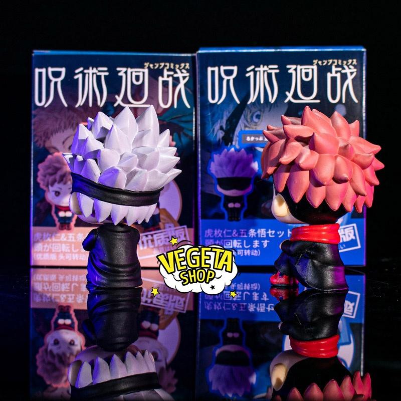 Mô hình Jujutsu Kaisen - Anime Chú thuật hồi chiến - Mô hình Yuji Itadori Satoru Gojo to nét đẹp cầm chắc tay - Cao 10cm