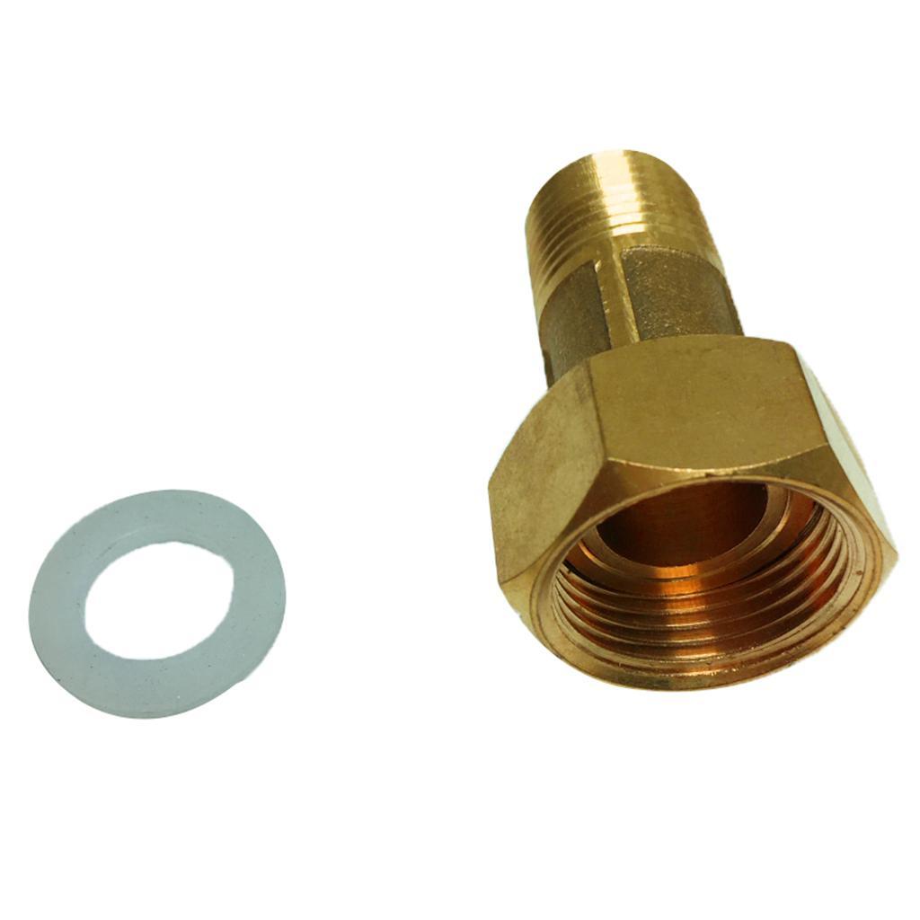 3/4'' 1/2'' Soild Tank Connector Bulkhead Tank Fitting