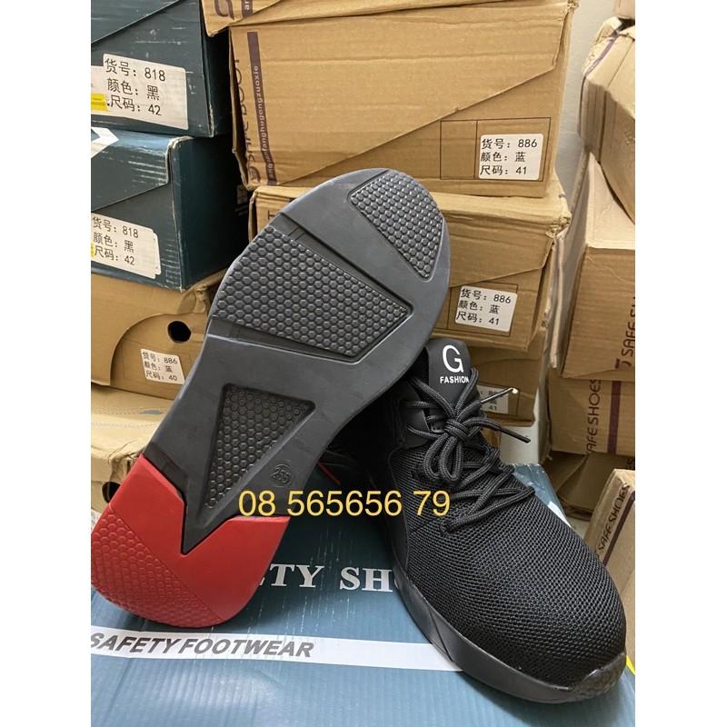 Giày Bảo Hộ Lao Động Kiểu Thể Thao 2TH BD_0056 Mũi Thép, Đế Lót Thép CHỐNG ĐINH/CHỐNG TRƠN GIÀY CÔNG TRÌNH SIÊU BỀN