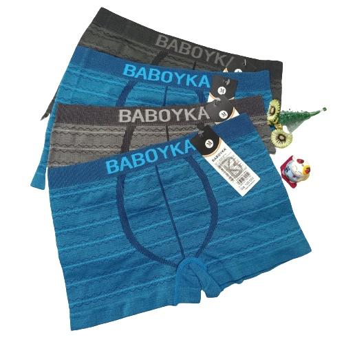 Combo 3 Quần Lót Nam Phối Hoạ Tiết Kẻ Chất Bambo Co Giãn 4 Chiều, Thoáng Mát Dễ Chịu Khi Mặc