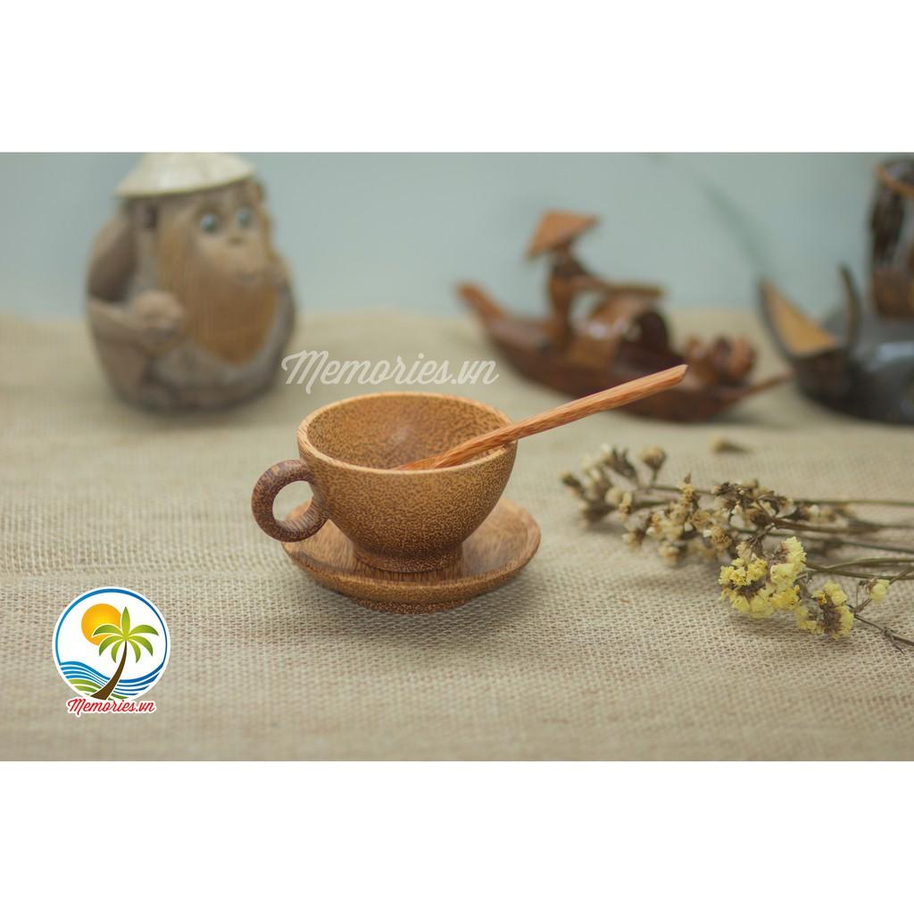 Ly / Tách Trà - Cafe Làm Từ Gỗ Dừa - Quà tặng trang trí handmade