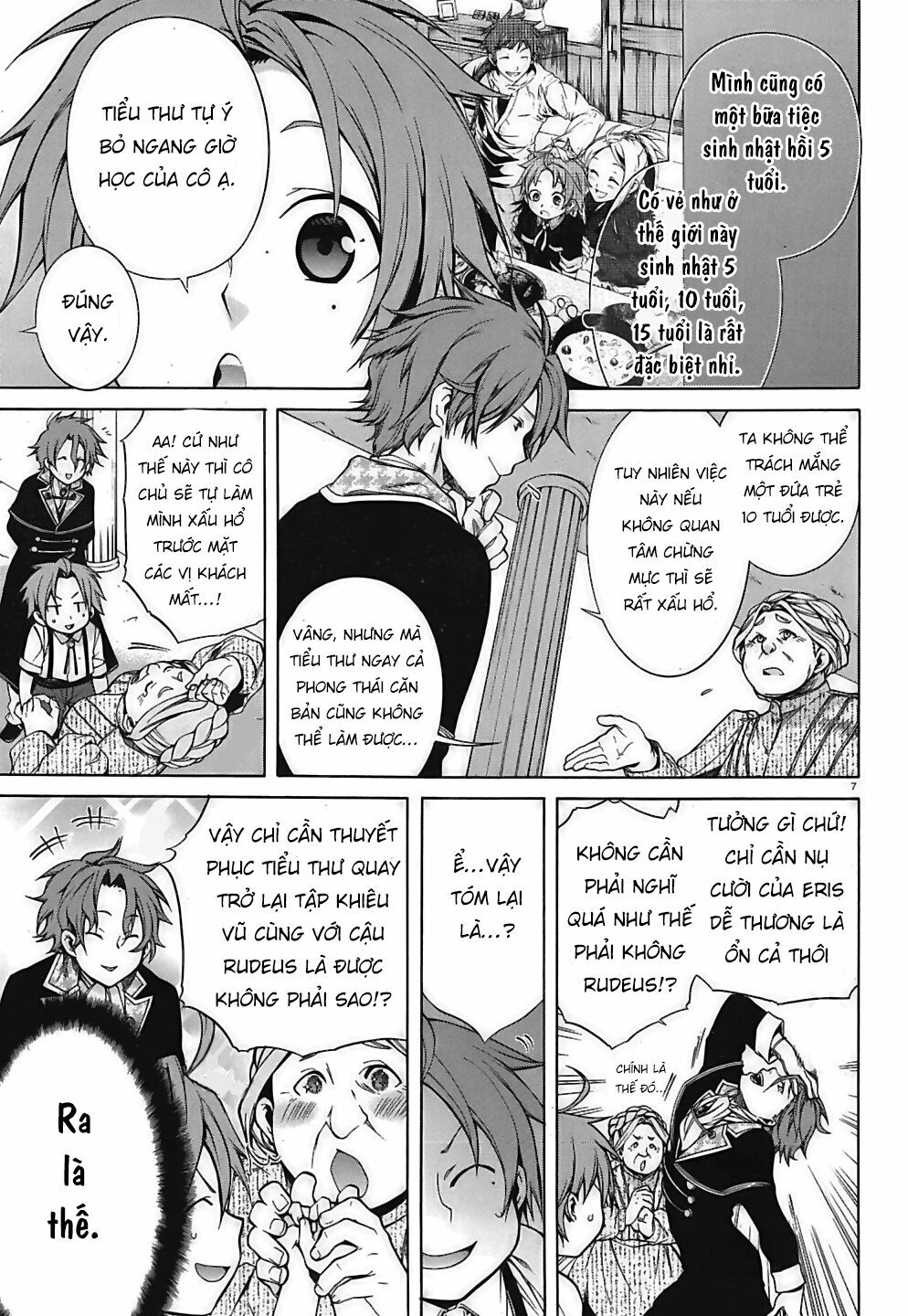 thất nghiệp chuyển sinh - làm lại hết sức chapter 10 8