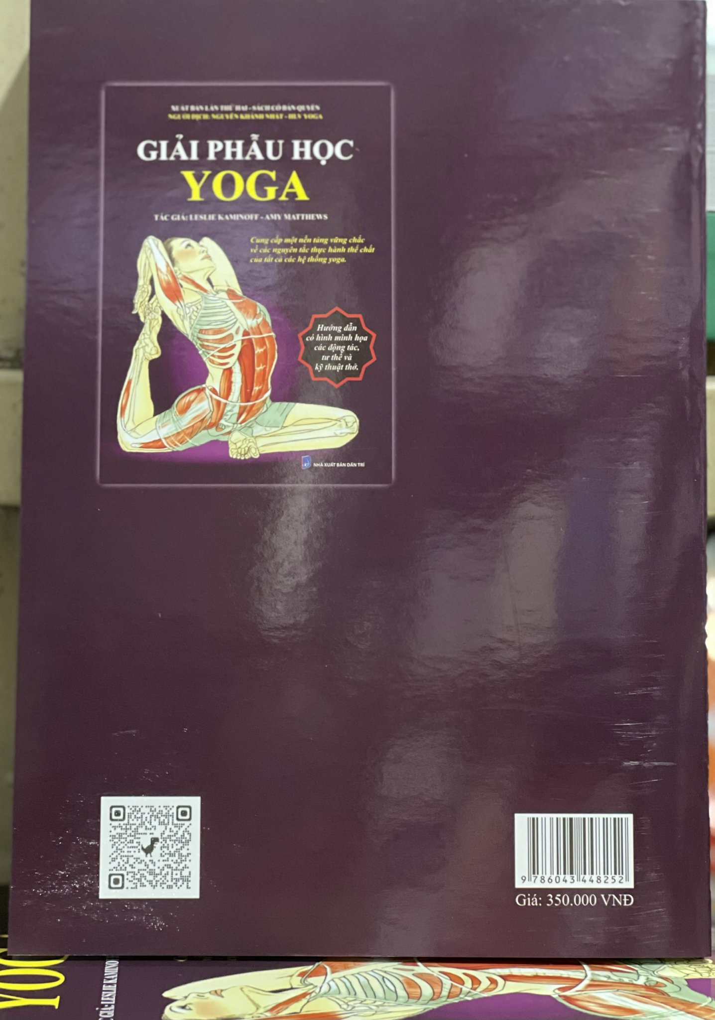 [1120K12H giảm 20K đơn 270K] Giải phẫu học YOGA