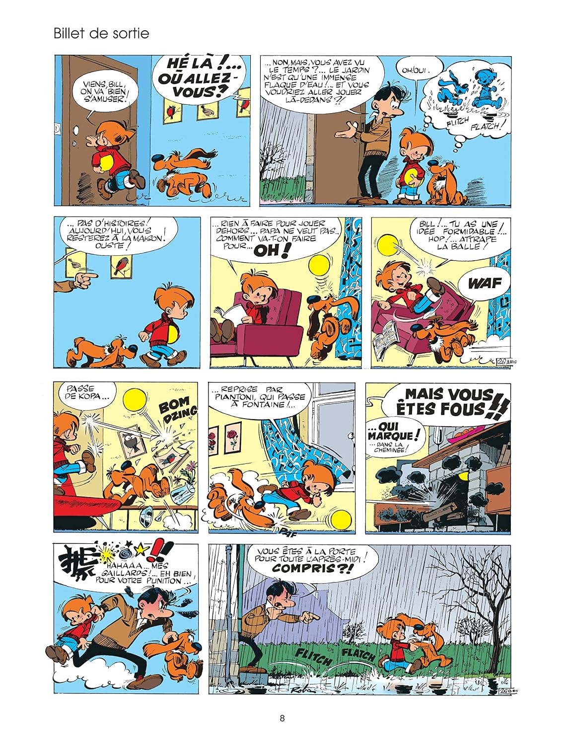 Truyện tranh tiếng Pháp - Boule &amp; Bill - Tome 2 - Boule Et Bill Deboulent