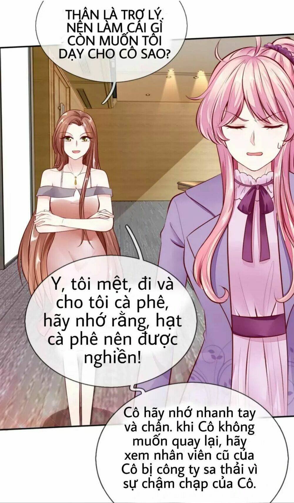 hôn ước có hạn - lục tổng giá trên trời bảo chapter 8 9