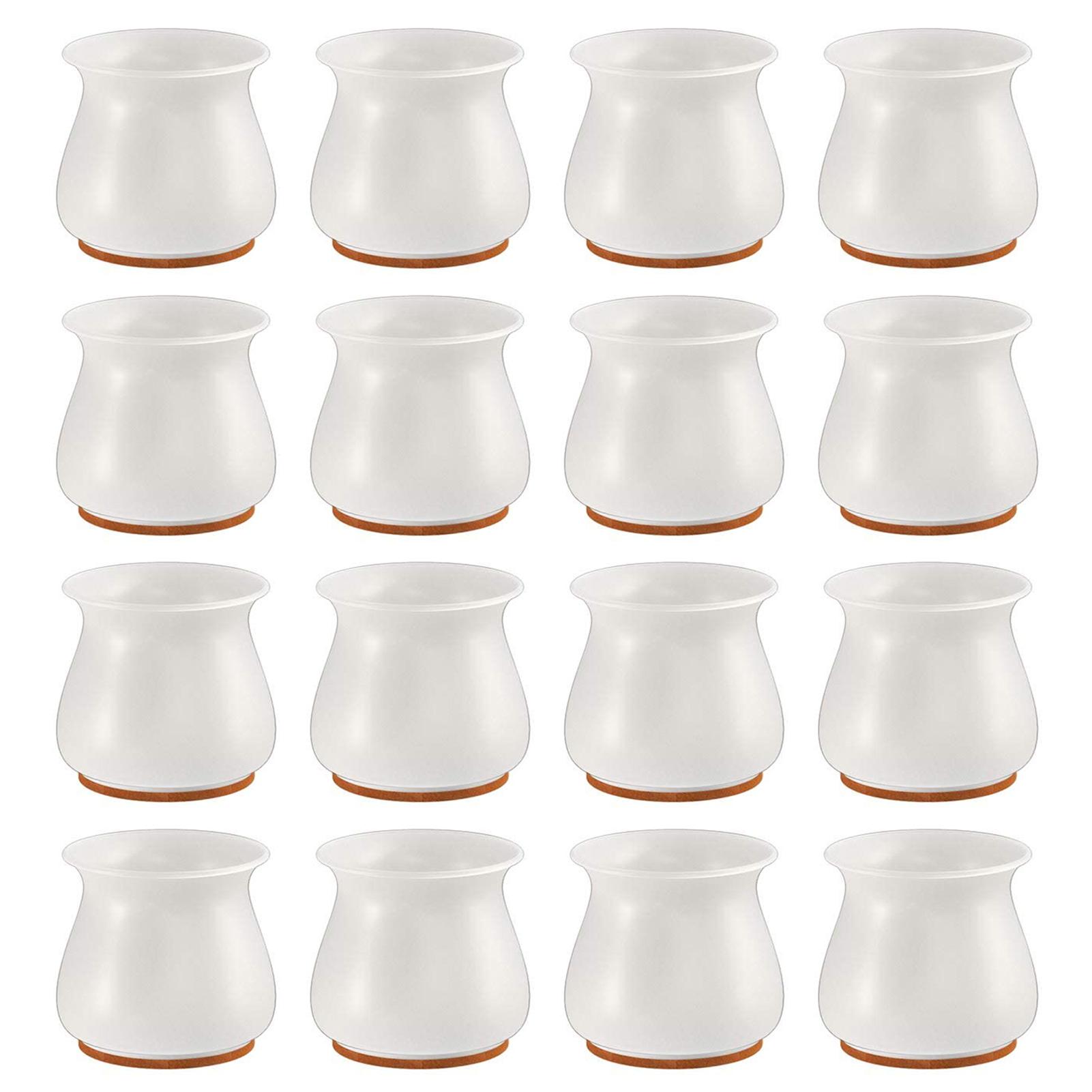 Đệm bảo vệ chân ghế, bàn bằng silicone, bảo vệ nội thất không bị trầy xướt, trơn trượt
