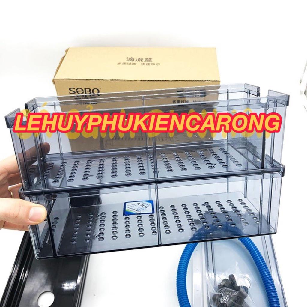 BỘ LỌC DÀN MƯA SOBO F-30, F-60 2 TẦNG CHO HỒ CÁ CẢNH