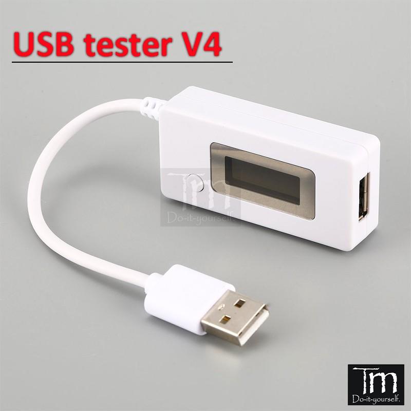 USB Tester Đo Dòng Áp V4 - Lưu Giá Trị - 4-30V 0-3A