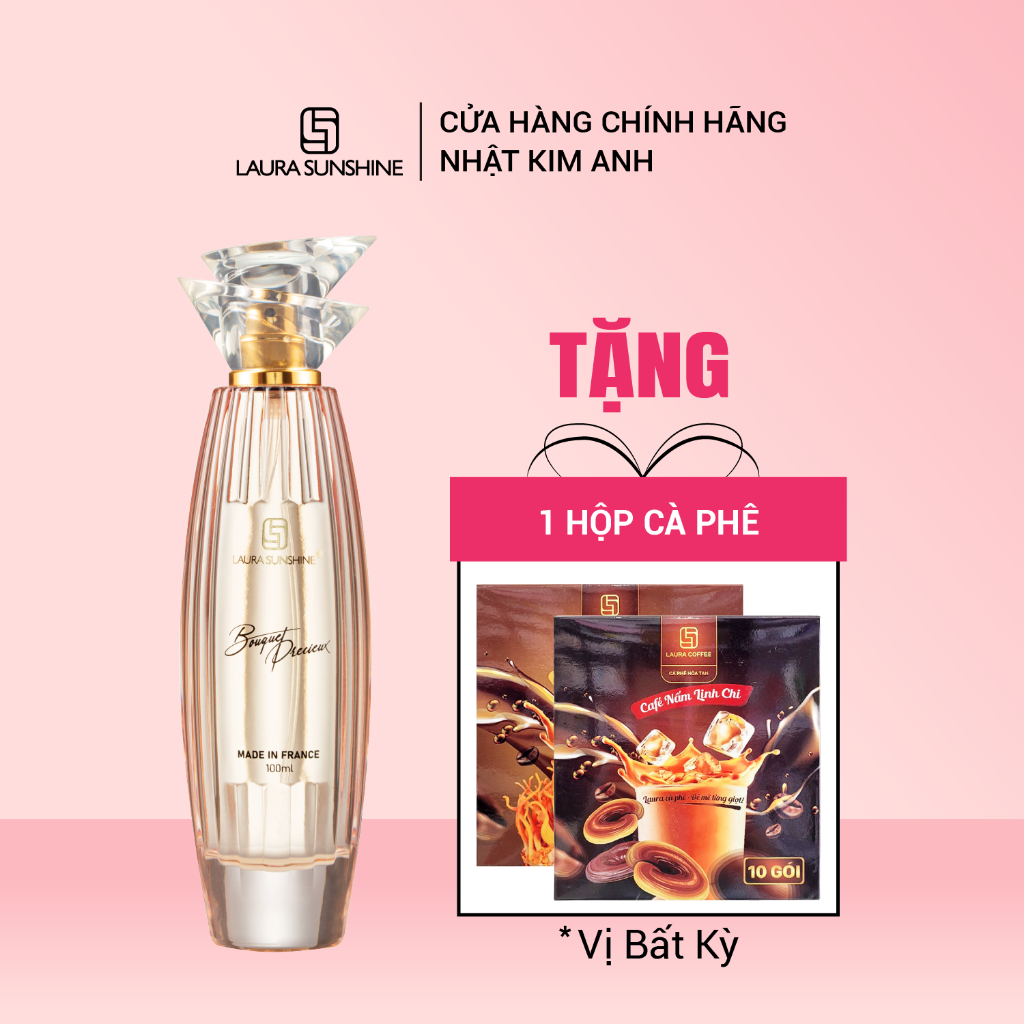 [Tặng Quà]Nước hoa nữ Laura Paris No1 Bouqet Precieux Nhật Kim Anh 100ml