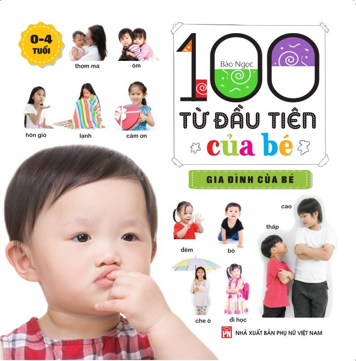 100 từ đầu tiên của bé (0-4 tuổi) - Gia đình của bé (Bìa cứng)