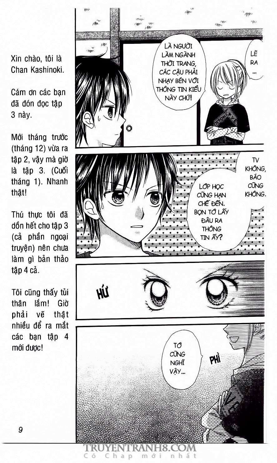 tiệm thời trang, love cotton chapter 13 6