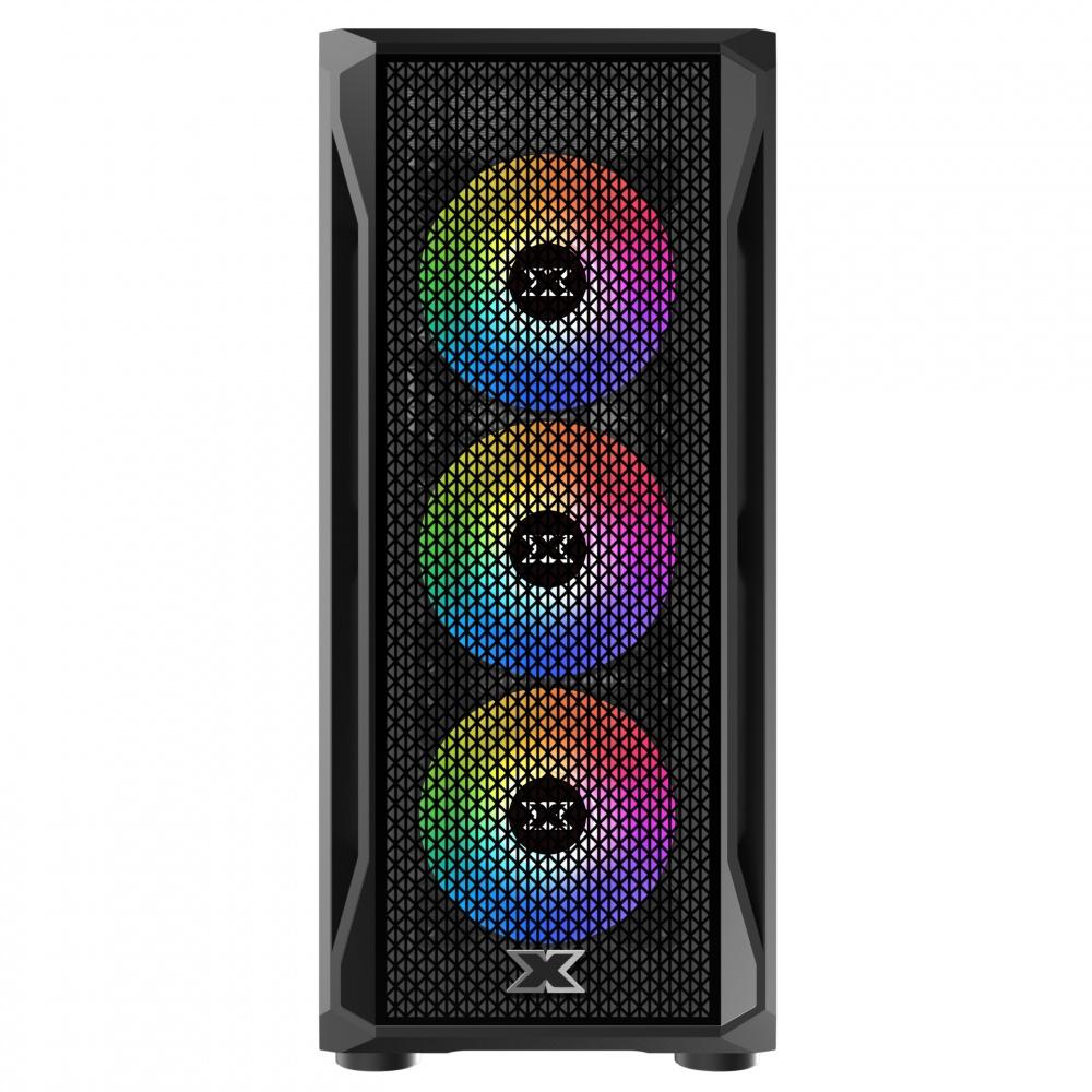 (TẶNG HUB KHI MUA KÈM FAN) Vỏ Case Xigmatek Gaming X Arctic 3FX Mid-tower White / Black - Hàng chính hãng