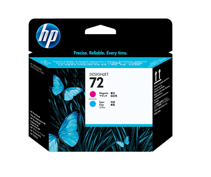 Đầu in HP 72 Magenta and Cyan DesignJet Printhead - Hàng Chính Hãng