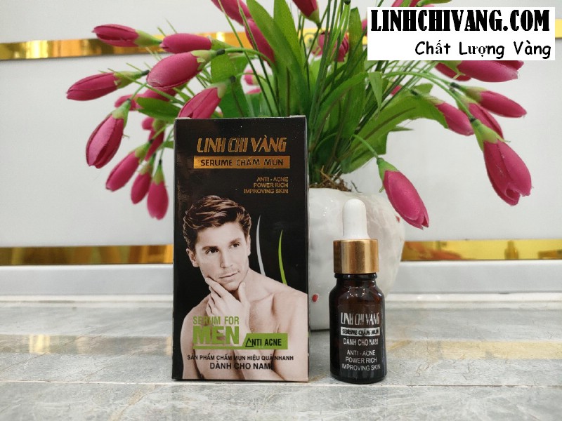 LINH CHI VÀNG serum chấm mụn 18ml