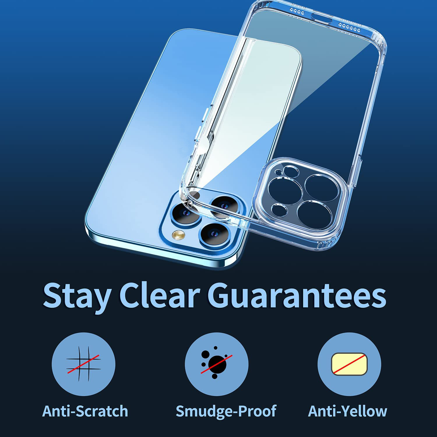 Ốp lưng bảo vệ camera trong suốt cho iPhone 14 Pro Max hiệu Memumi Glitter siêu mỏng 1.5mm độ trong tuyệt đối, chống trầy xước, chống ố vàng, tản nhiệt tốt - hàng nhập khẩu