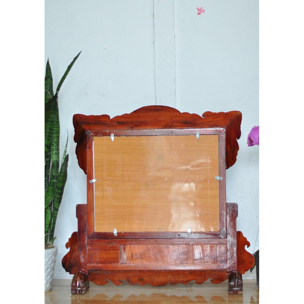 Khung Hình Thờ Gỗ Hương Ngang 40 x 30