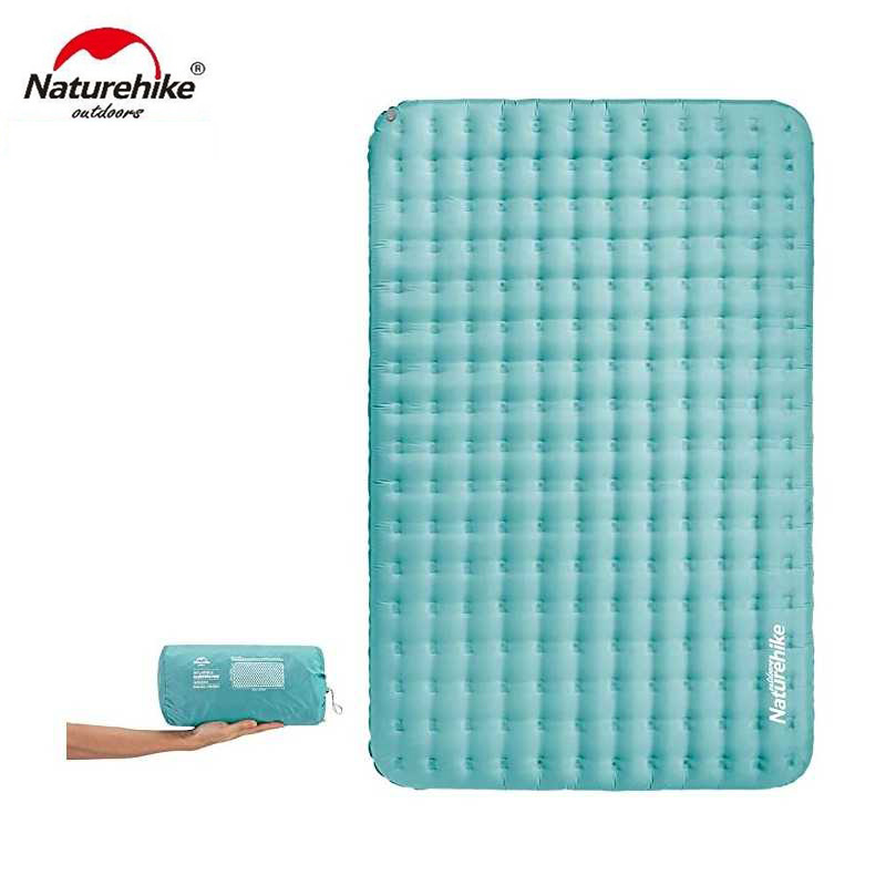 Nệm bơm hơi hai người nhẹ và nhỏ gọn dùng cho du lịch, cắm trại Naturehike NH19QD010