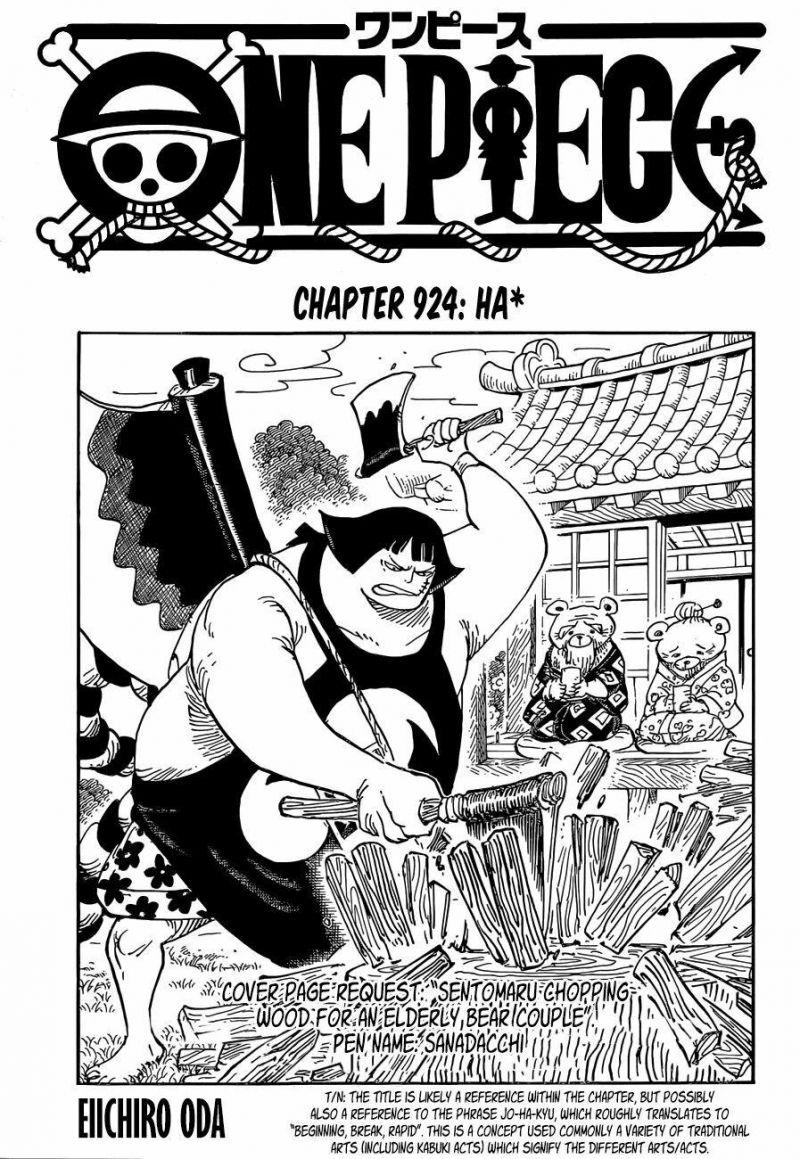 đảo hải tặc - one piece chapter 924 1