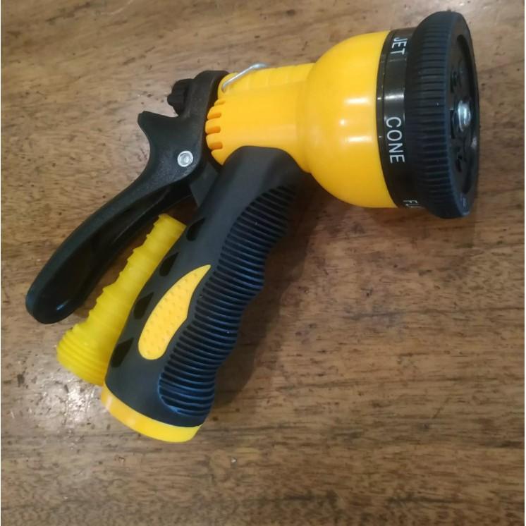 Vòi xịt tưới cây rửa xe nhiều chế độ 6 tia