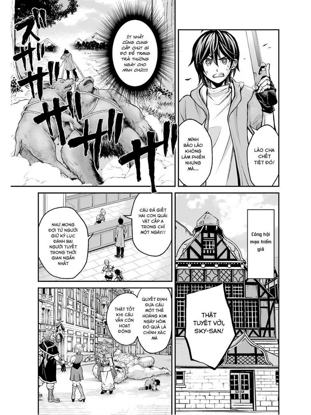 pháp sư hạng b nhanh nhất thế giới chapter 3 9