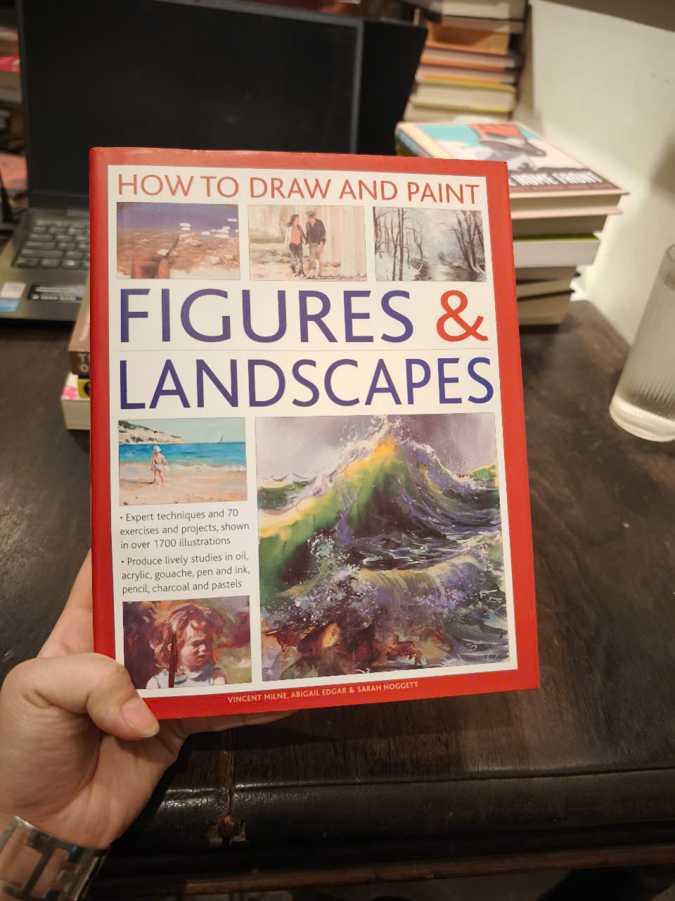 Sách - How to Draw and Paint Figures &amp; Landscapes by Vincent Milne - Expert Techniques, and 70 Exercises