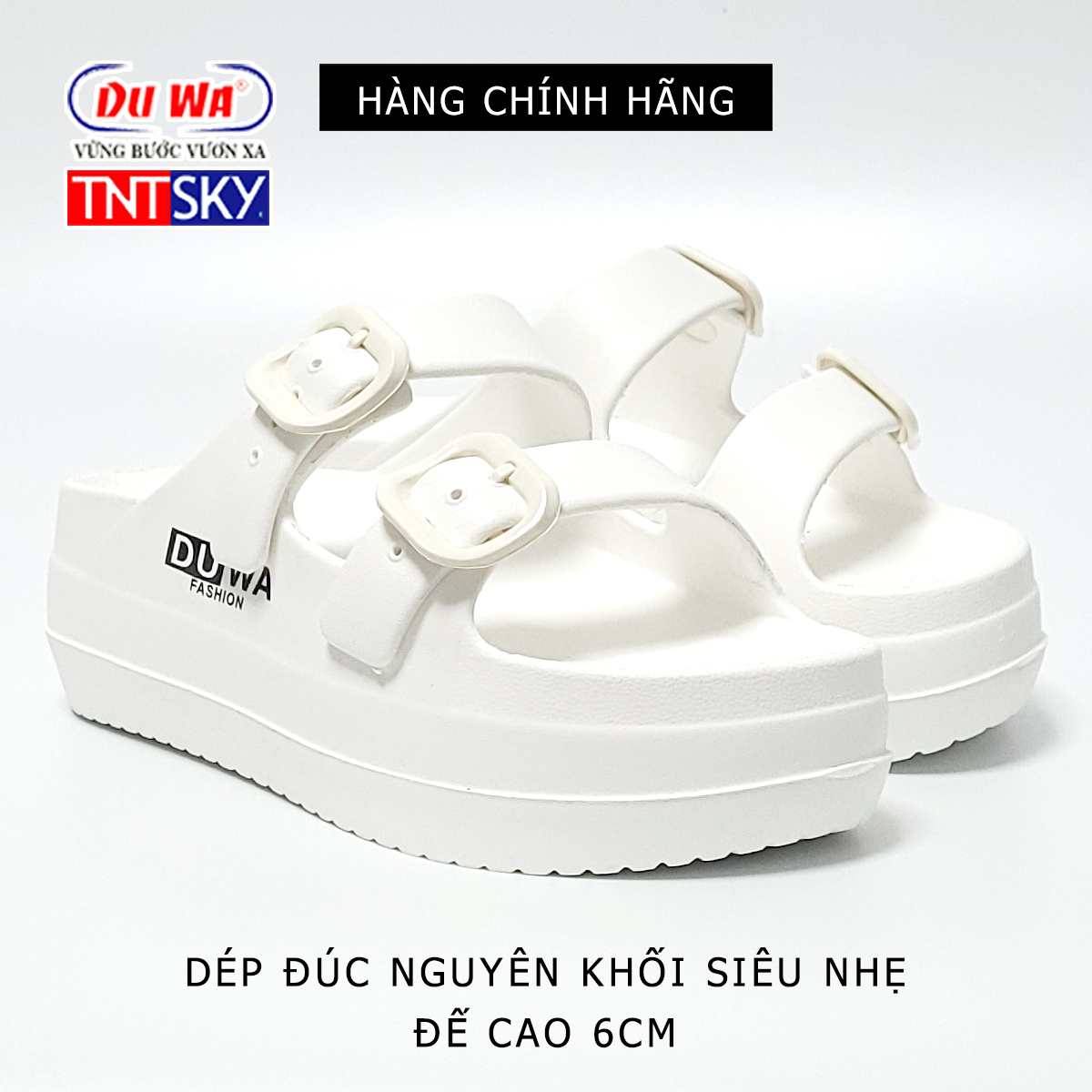 Dép Nữ Quai Ngang Đúc Liền Khối Siêu Nhẹ - Hàng Chính Hãng - TK521