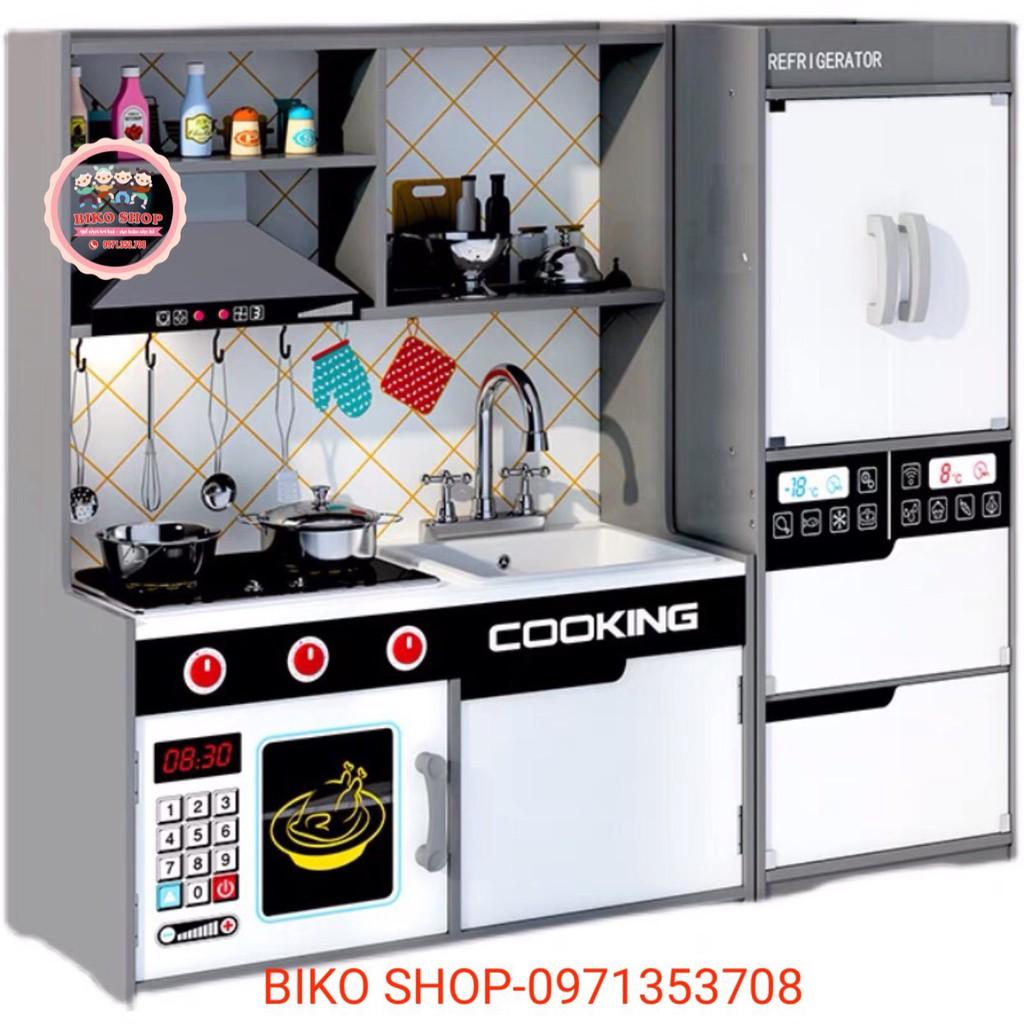 Combo bếp kèm tủ lạnh 80cm có âm thanh