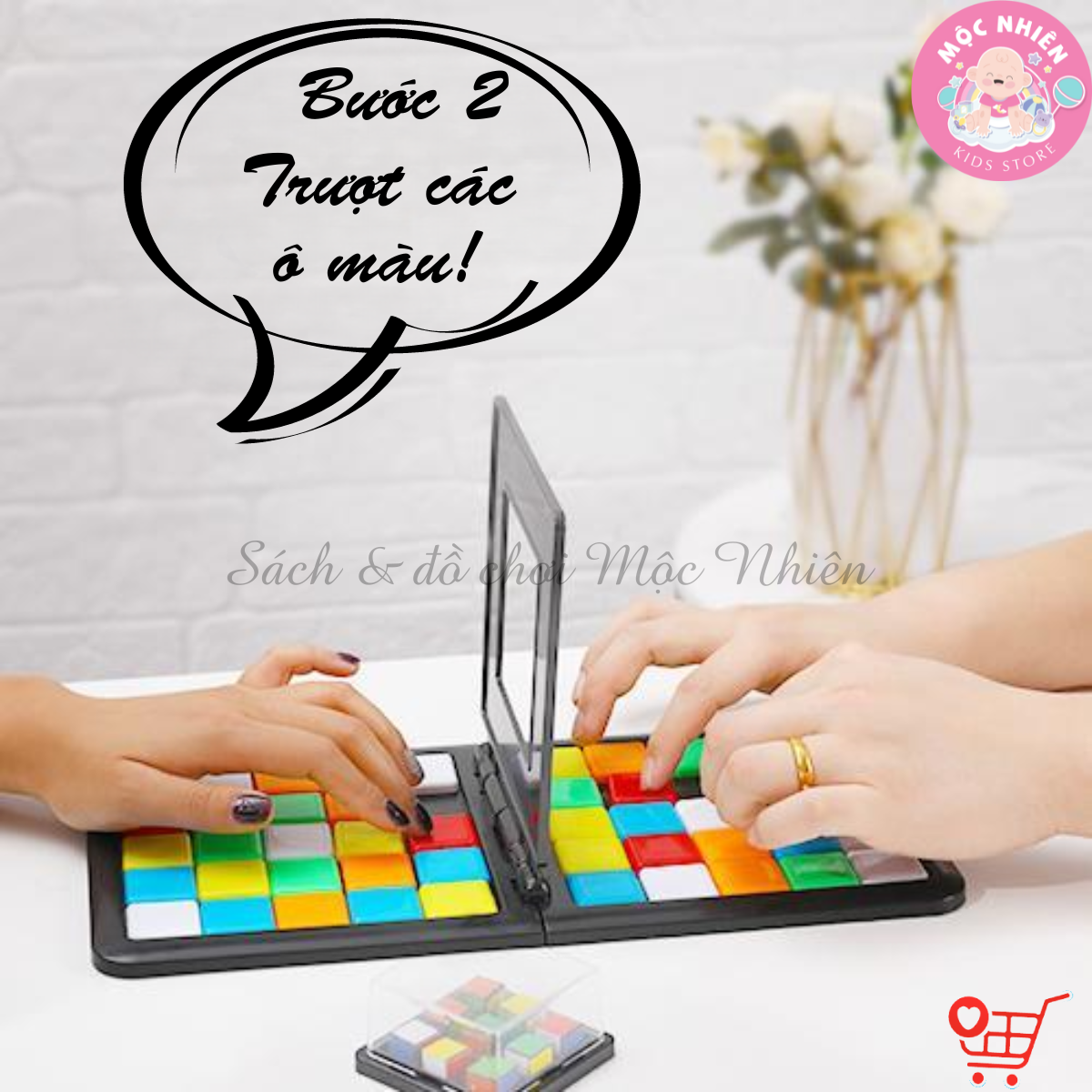 Đồ Chơi Rubik thi đấu đối kháng - Đại Chiến Board Game Magic Block ME-038 - Battle Rubik's Cube