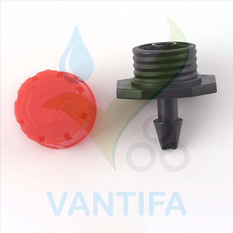 Béc tưới cây chỉnh lưu lượng 8 tia sử dụng ống LDPE 4.5x6.5