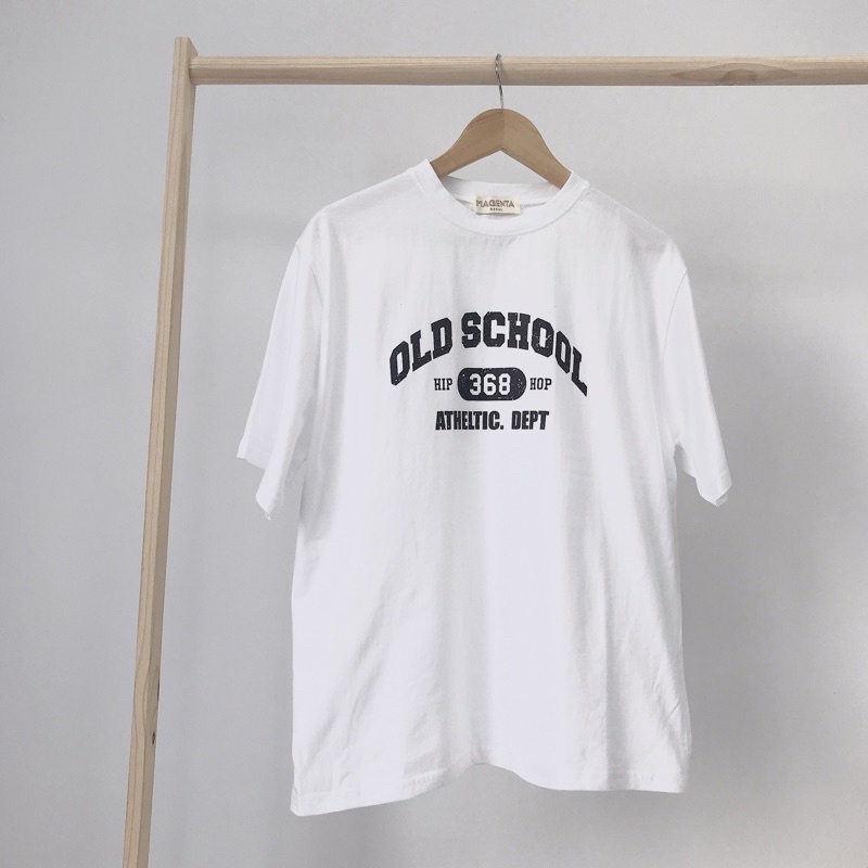 Áo thun mặc siêu đẹp dễ phối đồ nhiêù màu hàng đẹp chất dày dặn cao cấp old school nam nữ