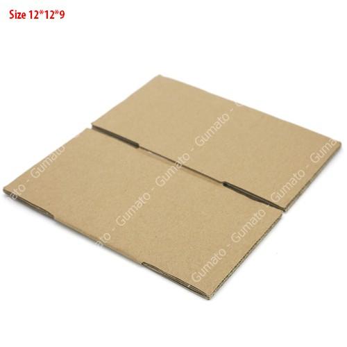 Hộp giấy P21 size 12x12x9 cm, thùng carton gói hàng Everest