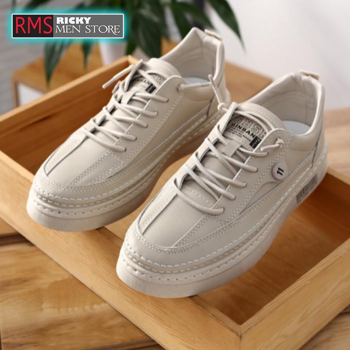 Giày Sneaker Nam Da Mềm Hàng Chuẩn Fullbox RMS2605 Kiểu Dáng Hàn Quốc