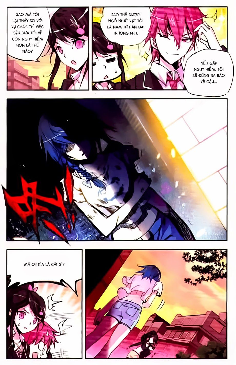 cấp độ phân liệt chapter 24 7