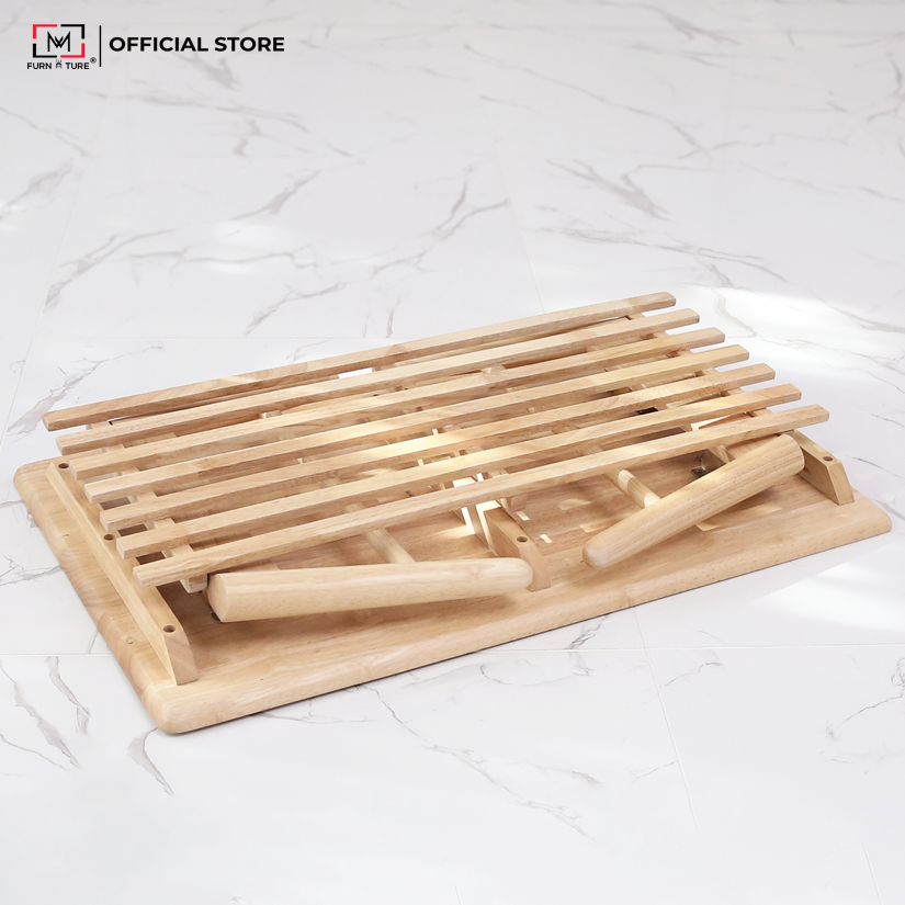 BÀN TRÀ / SOFA CHÂN GẬP TIỆN LỢI 90 - TABLE A 90 NATURAL