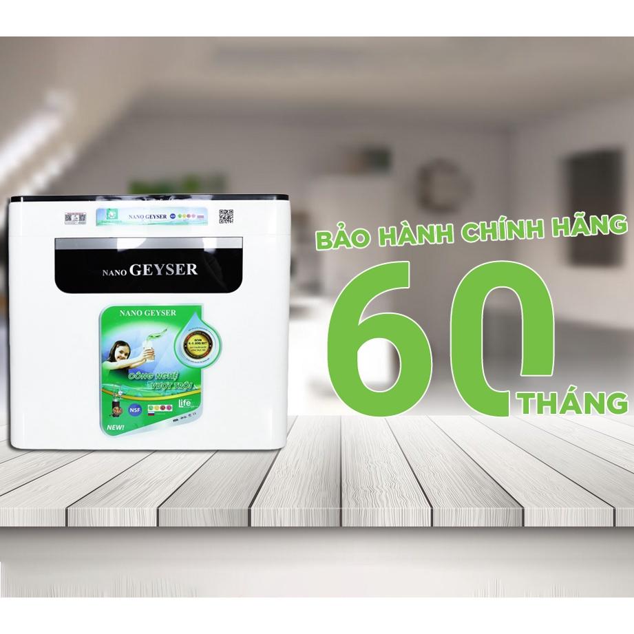 Máy lọc nước Nano Geyser ECO H8 không dùng điện - Hàng Chính Hãng