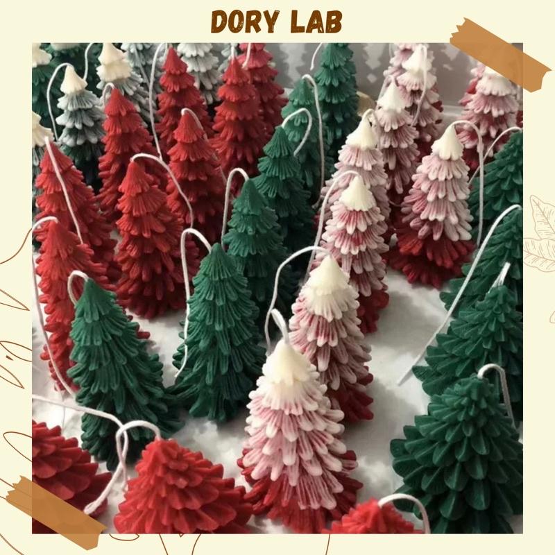 Nến Thơm Hình Cây Thông Giáng Sinh Không Khói, Phụ Kiện Decor Chụp Ảnh - Dory Lab