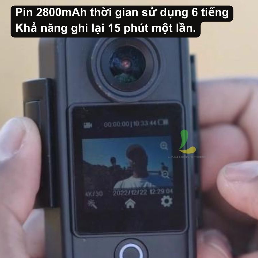 Camera hành trình SJCAM C300 - Máy quay hành động màn hình cảm ứng 1.3 inch và khả năng chống rung 6 trục ấn tượng - Hàng nhập khẩu