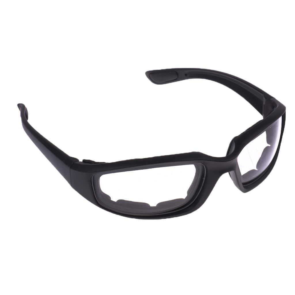 4X Motorcycle Goggles Windproof Dustproof Glasses Outdoor Riding Padded Glasses