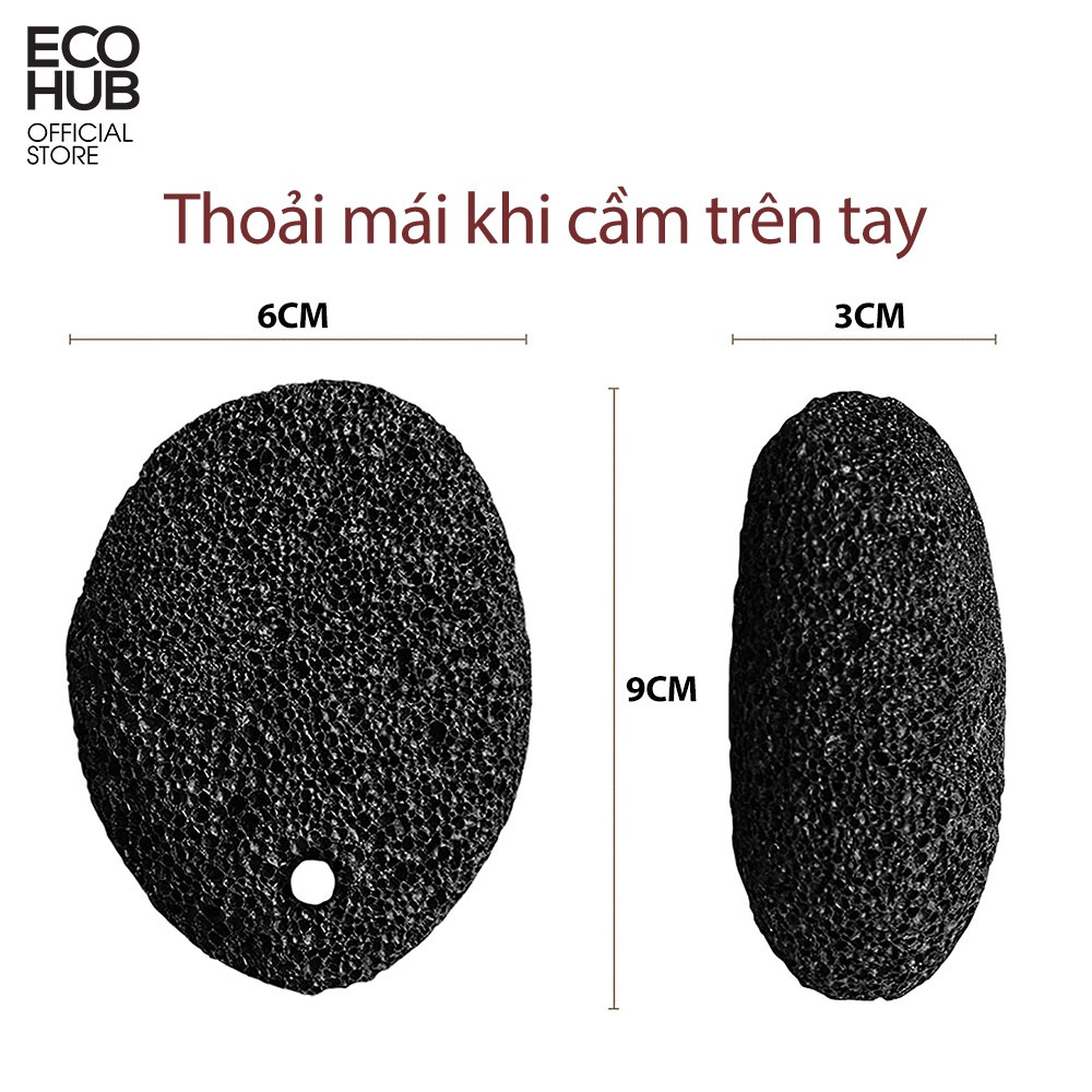 Đá tắm ECOHUB tẩy da chết, massage cơ thể