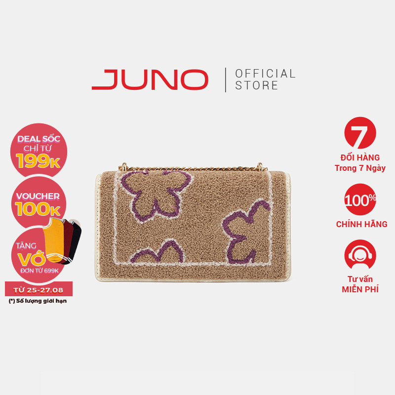 Túi Xách Nữ Thời Trang JUNO Cỡ Nhỏ Đeo Chéo Enthusiast TXN693