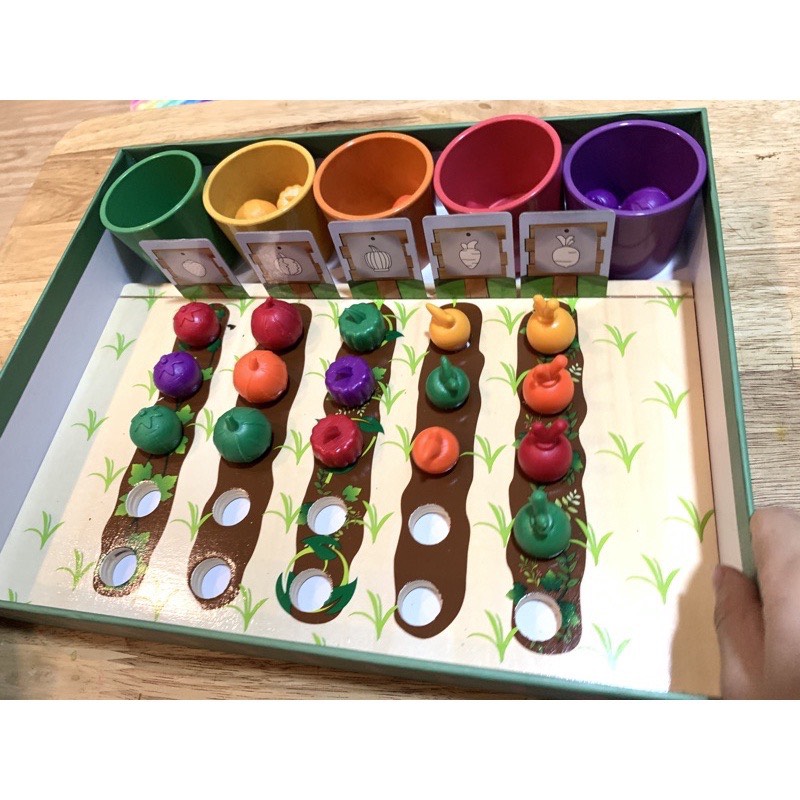 Đồ Chơi Trang Trại Trồng Rau Củ Quả Vui Vẻ - Mẫu Mới
