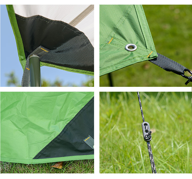 Tấm Tăng Dã Ngoại Lục Giác Chống Thấm, Chống Nắng, Nhẹ, Dễ Di Chuyển Naturehike NH16T012-S
